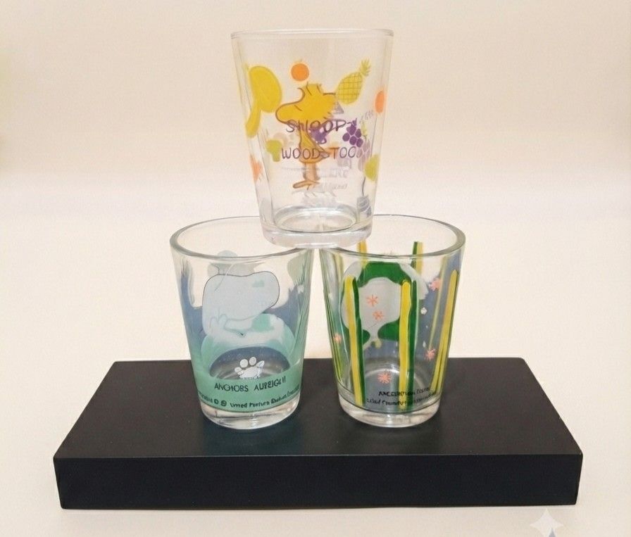Snoopy Glasses (Category: Other Kitchenware & Tableware) located in Binan City. Submitted by mayjhe (Listing ID 1452635396, Image 2). Description: 💛 For Sale 💛 🌸 Snoopy 🍀 Glasses 📍 Condition: Good 💰 Price is ₱ 130.00 each 👉 Other details posted 🇵🇭 Location Biñan Laguna 🛵 Courier J& T and Lalamove 📋 Shipping by schedule 📍 NO COD & COP 📌 All items are carefully packed and labeled with Fragile stickers for breakable goods. However, once