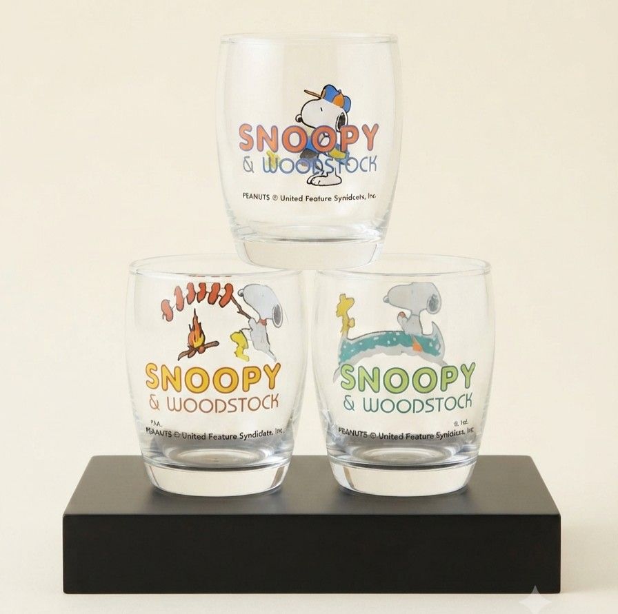 Snoopy Glasses (Category: Other Kitchenware & Tableware) located in Binan City. Submitted by mayjhe (Listing ID 1452635594, Image 2). Description: 💛 For Sale 💛 🌸 Snoopy 🍀 Glasses 📍 Condition: Good 💰 Price is ₱ 150.00 each 👉 Other details posted 🇵🇭 Location Biñan Laguna 🛵 Courier J& T and Lalamove 📋 Shipping by schedule 📍 NO COD & COP 📌 All items are carefully packed and labeled with Fragile stickers for breakable goods. However, once