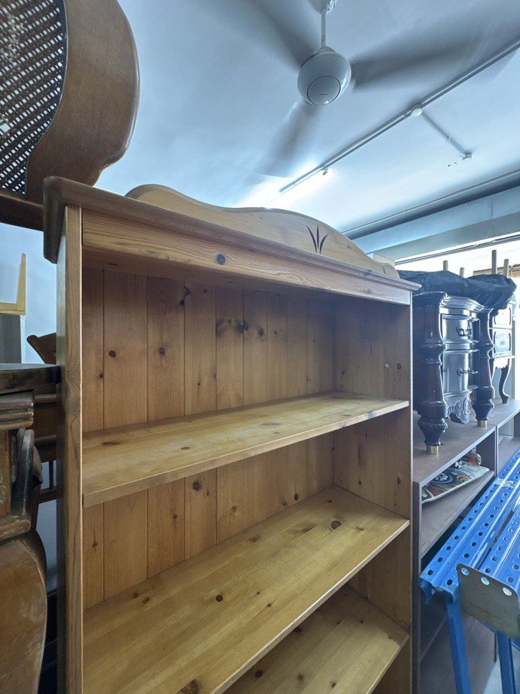 solid pine bookcase (Category: Shelves, Cabinets & Racks) located in Lubok China. Submitted by nur_azs (Listing ID 1452568265, Image 3). Description: .