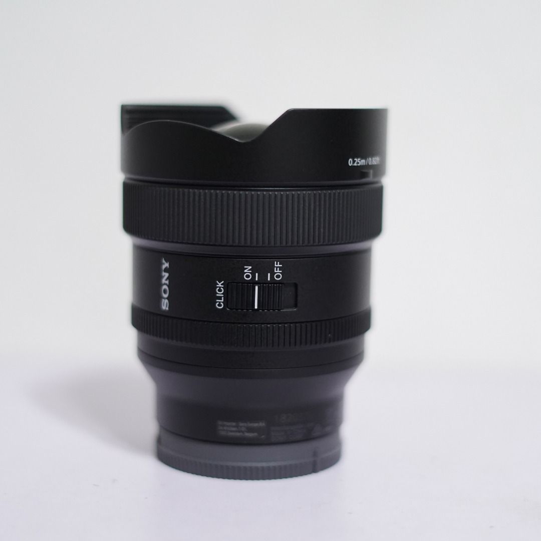 Sony 14mm f1.8 GM (Category: Lens & Kits) located in Malabon City. Submitted by camcart (Listing ID 1452572723, Image 2). Description: ◈ Sony 14mm f1.8 GM ➠ Inclusions: - Sony Rear cap - Sony Lens Pouch ✅ Physical Condition: 9.5/10 (Good Condition) ✅ Functionality : 10/10 (All Working) No Front Cap lang kaya ina-out nang cheaper. 💵 Price: 45,000 pesos only 🚛 Mode of Transaction: ◉ Pick up - Malabon City ◉ Meet up - Robinsons Malabon / SM Sangan