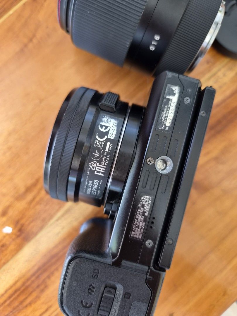 Sony Alpha a6000 Mirrorless Camera with 2 Lenses (Category: Cameras) located in Manila. Submitted by mugglesurreal118 (Listing ID 1452658629, Image 1). Description: - Sony Alpha a6000 mirrorless camera body +kit lens + sigma lens 16mm & 30mm.