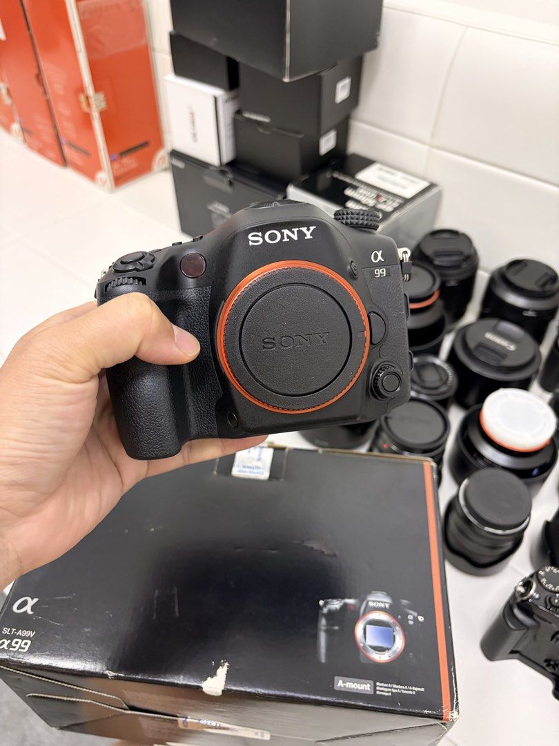 Sony SLT-A99 Alpha 99 A-mount Camera Body (Category: Cameras) located in Subic. Submitted by rokkorman (Listing ID 1452617810, Image 2). Description: - Sony A99 Camera Body - Full-Frame A-mount - Original Box Included - Ideal for Photography Enthusiasts - Selling As Is - Feel free to ask questions - lcd screen slightly smudged but doesnt affect use Item pickup from subic bay or lalamoved.