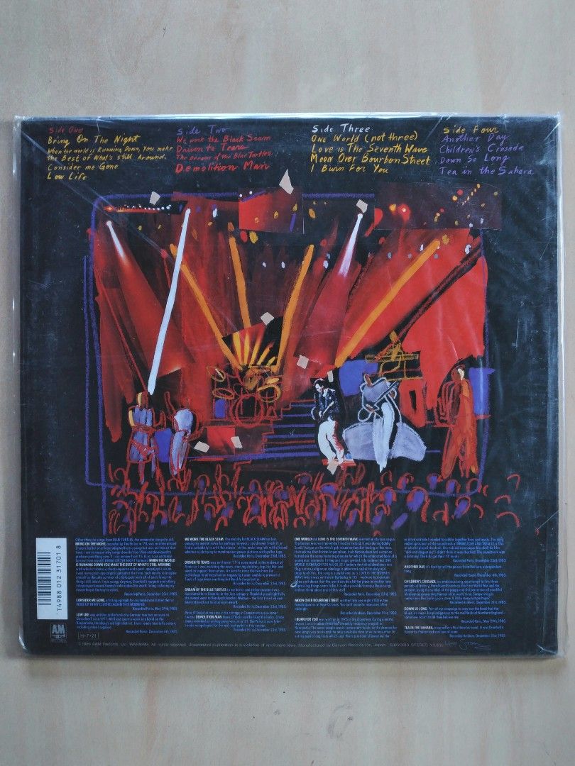 Sting Bring On The Night Vinyl Record (Category: Vinyls) located in Baguio. Submitted by tipiditis (Listing ID 1452621002, Image 2). Description: - Sting Bring On The Night vinyl record - Features popular tracks: Bring On The Night, Driven To Tears, Demolition Man - Also includes: One World (Not Three), Children's Crusade - Perfect for any music collection RFS: Letting go of our collection .