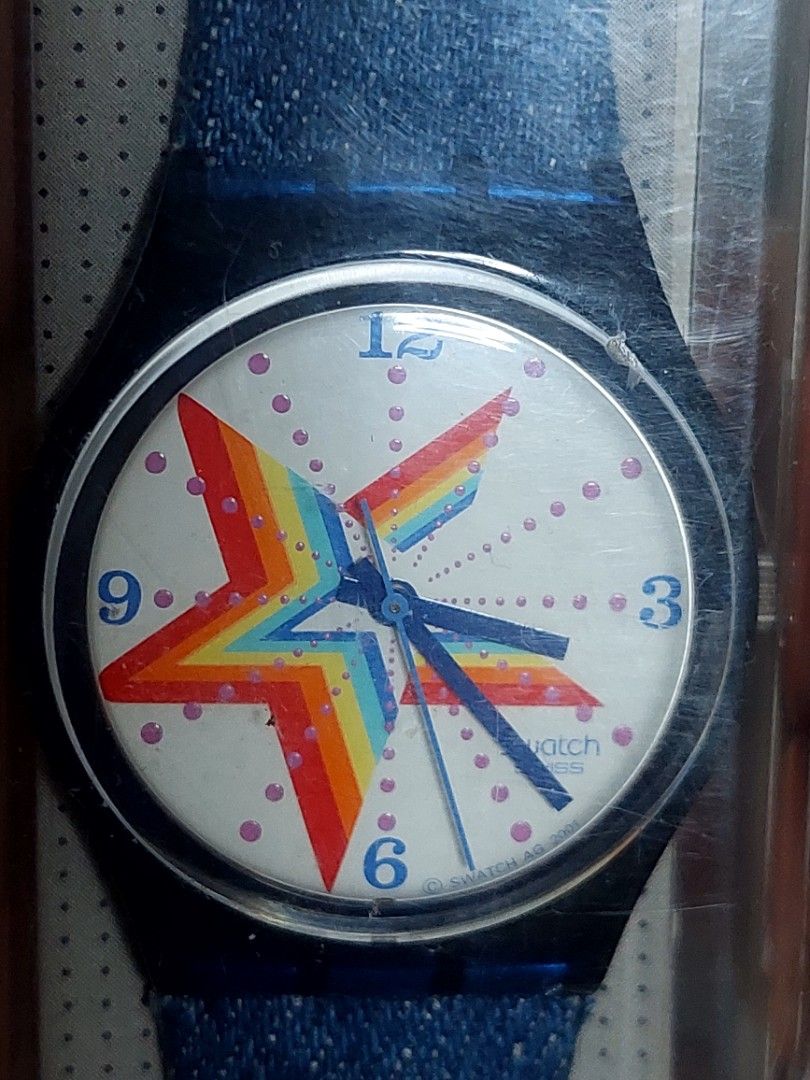 Swatch spraytime watch (Category: Men's Watches) located in Santa Rosa. Submitted by roycerocus (Listing ID 1452626817, Image 3). Description: working condition original strap battery case & booklet.