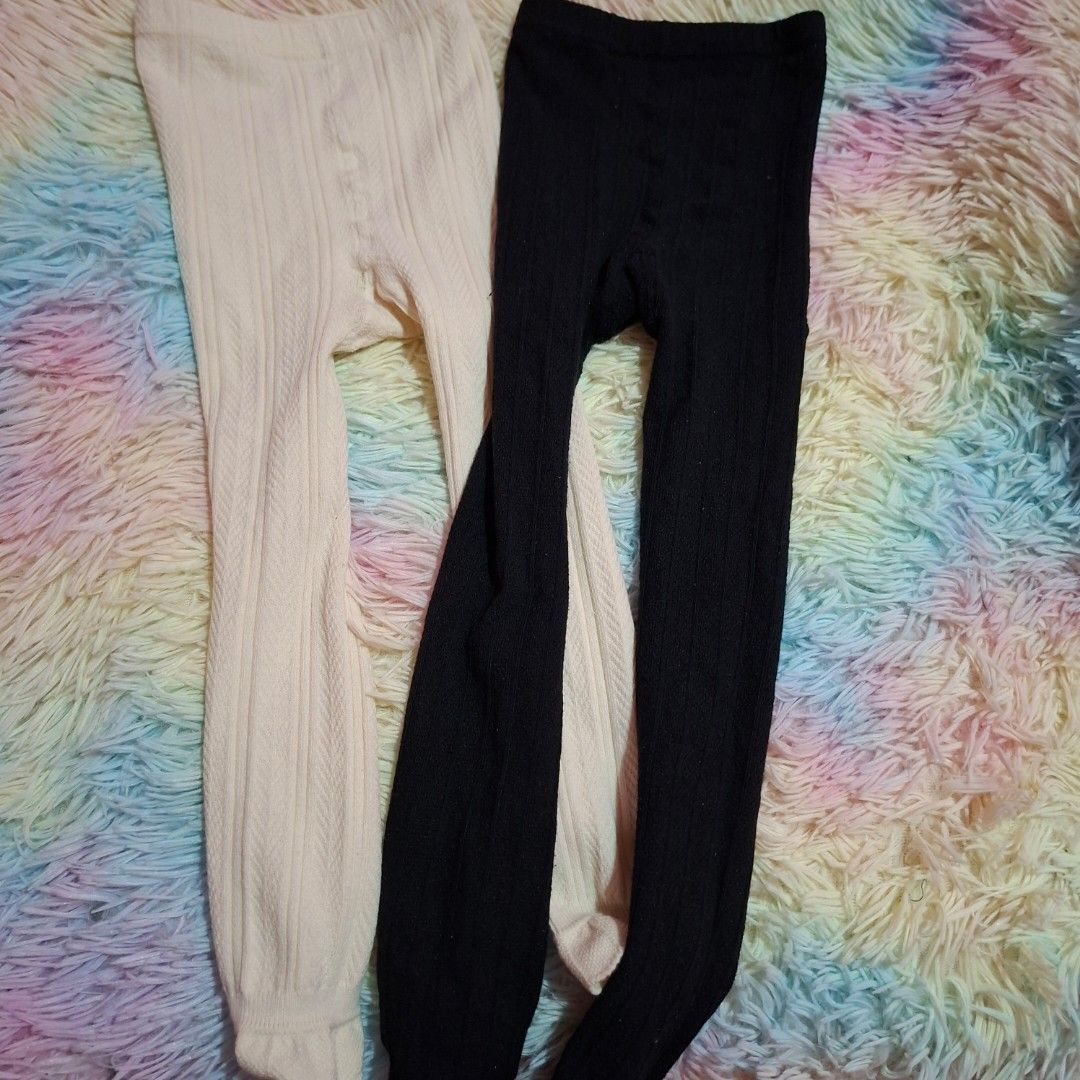 Take all Kids knitted nonfooted tights (Category: Babies & Kids Fashion) located in Las Pinas. Submitted by assortedkidzstuffs (Listing ID 1452638496, Image 1). Description: worn once both fits 4-7y excellent quality.