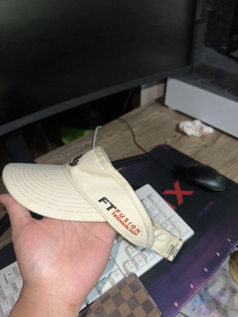 Tan Callaway Golf Visor (Category: Golf) located in Las Pinas. Submitted by archimedes.joaquin (Listing ID 1452509577, Image 2). Description: Excellent condition - 9.5/10 color rate adjustable - One size No issue ( washed ).