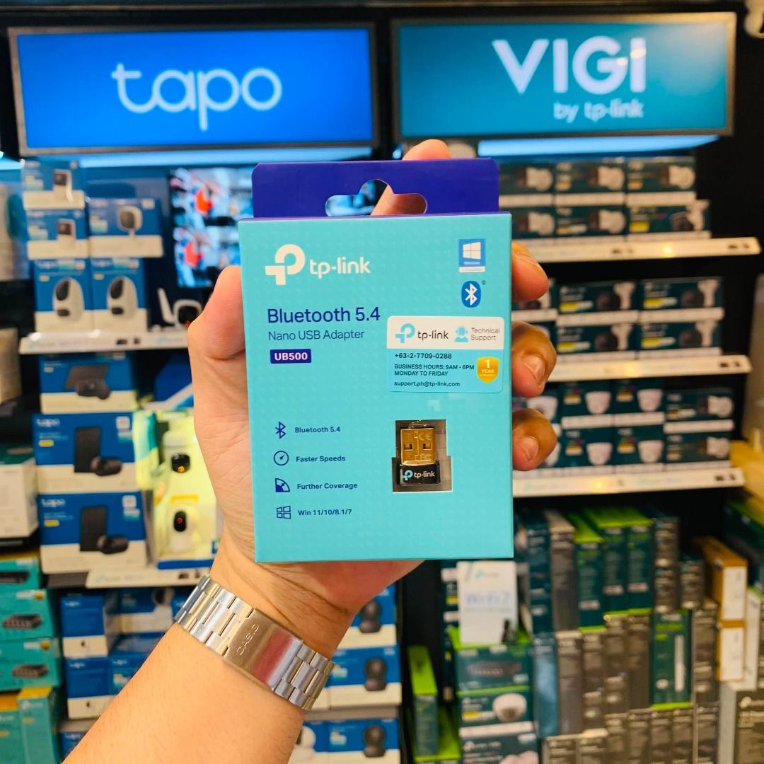 TP-Link UB500 Nano USB Bluetooth 5.0 Adapter | Bluetooth Receiver (Category: Networking) located in Makati City. Submitted by gogadgetsmakati (Listing ID 1452521552, Image 1). Description: .
