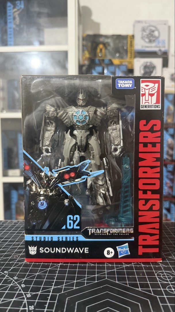 Transformers Studio Series 62 Soundwave (Category: Figurines & Statues) located in Alfonso. Submitted by neil.pereda (Listing ID 1452612765, Image 1). Description: FOR SALE Studio Series 91 The Fallen Price: 1800 Note: Item condition: BIB Location: Alfonso, Cavite Mode of payment: Gcash, Bank transfer only Mode of delivery: Lalamove, Jnt and LBC (SF shouldered by buyer).