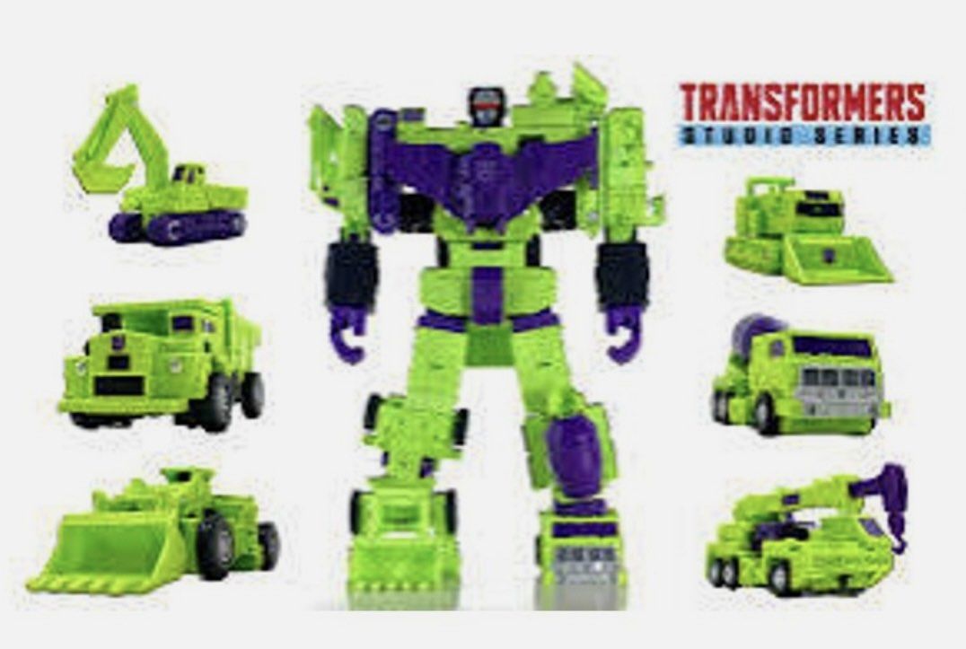 Transformers Studio Series Devastator Action Figure Set (Category: Figurines & Statues) located in Paranaque City. Submitted by toyetick (Listing ID 1452637976, Image 2). Description: - Complete set of Transformers Studio Series Devastator. - Includes all six individual Constructicon figures: Scrapper, Mixmaster, Bonecrusher, Scavenger, Hook, and Long Haul. - Figures combine to form the massive Devastator. - Perfect for Transformers collectors an