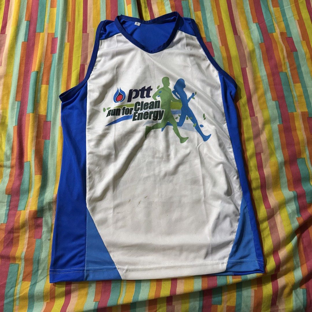 Unisex Race Singlets (Category: Others Tops) located in Makati City. Submitted by jinger_21 (Listing ID 1452616440, Image 2). Description: Price per top is Php 100 Purchase 5 or more is Php 80 each Payment first before shipout Payment method: GoTyme Maya Gcash Sizes small, medium and large.