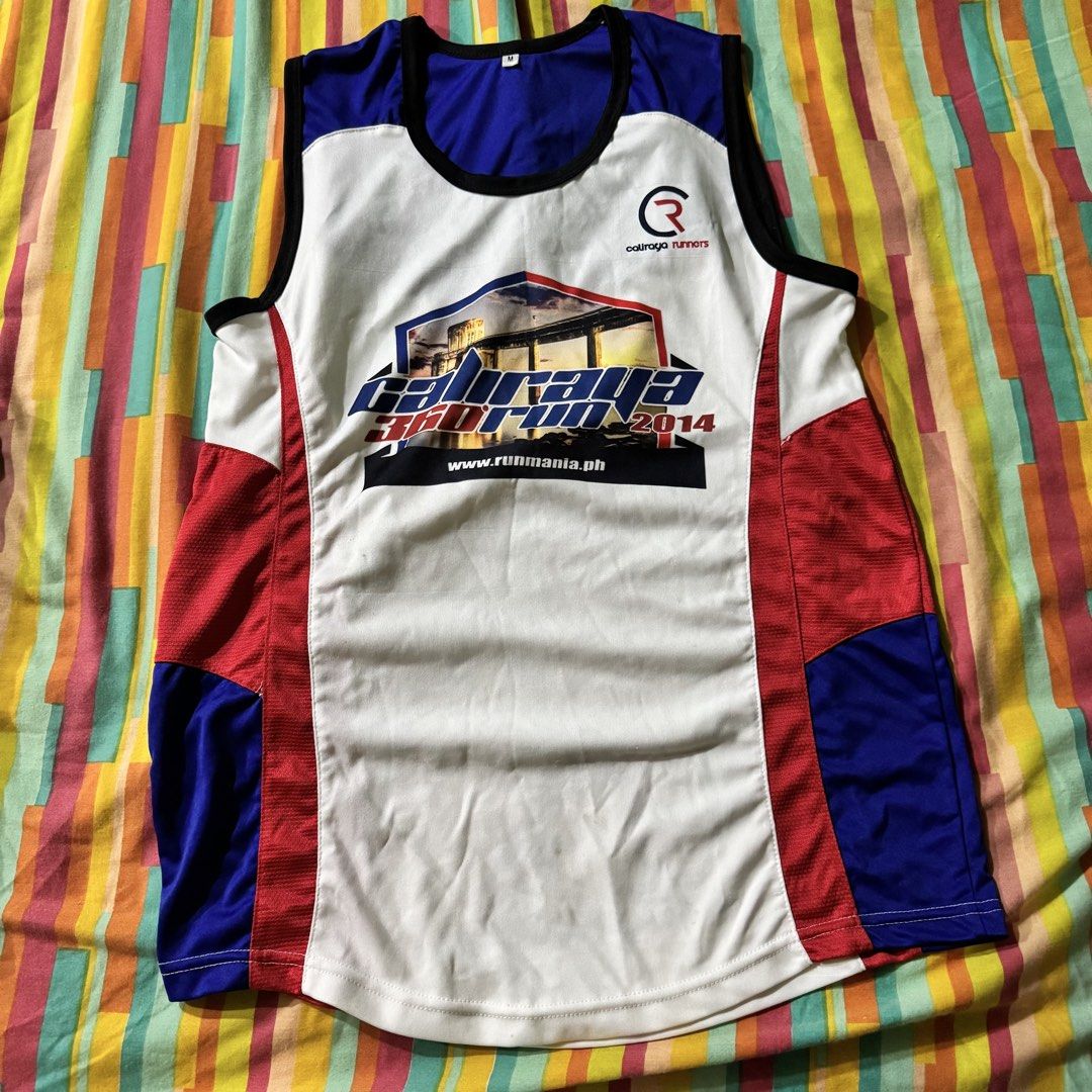 Unisex Race Singlets (Category: Others Tops) located in Makati City. Submitted by jinger_21 (Listing ID 1452616440, Image 1). Description: Price per top is Php 100 Purchase 5 or more is Php 80 each Payment first before shipout Payment method: GoTyme Maya Gcash Sizes small, medium and large.