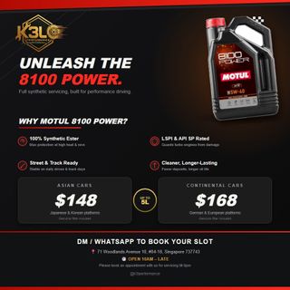 (Category: ) located in . Submitted by k3lperformance.sg (Listing ID 1452571762, Image 1). Description: .