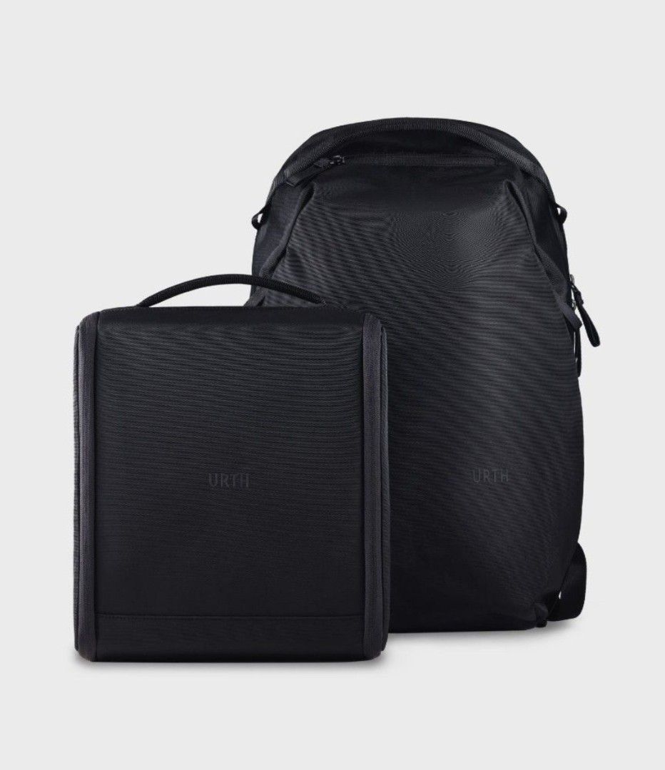 URTH backpack (Category: Backpacks) located in Singapore. Submitted by ps001 (Listing ID 1452673039, Image 1). Description: - Brand: Original URTH Bag - Color: Black - Style: Backpack with a separate organizer pouch - Design: Modern and minimalist - Condition: Good, as shown in photos, scroll to the end to see actual pictures. check out Urth site for more details:https://urth.co/collections/carry.