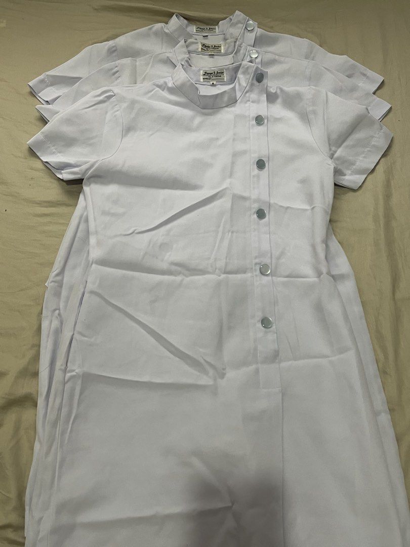 UST Medtech Type A Chinese Collar Uniform / Dress (Category: Dresses) located in Bulacan. Submitted by helpmedecluttertnx (Listing ID 1452518841, Image 1). Description: Size: medium Bought from Nanay Ligaya ✨️Negotiable! 📍Meet-up / Pick-up: Uncle John’s España/ UST 🚚Delivery: Lalamove/ Grab Express (buyer shoulders the delivery fee) PM if interested 😊.