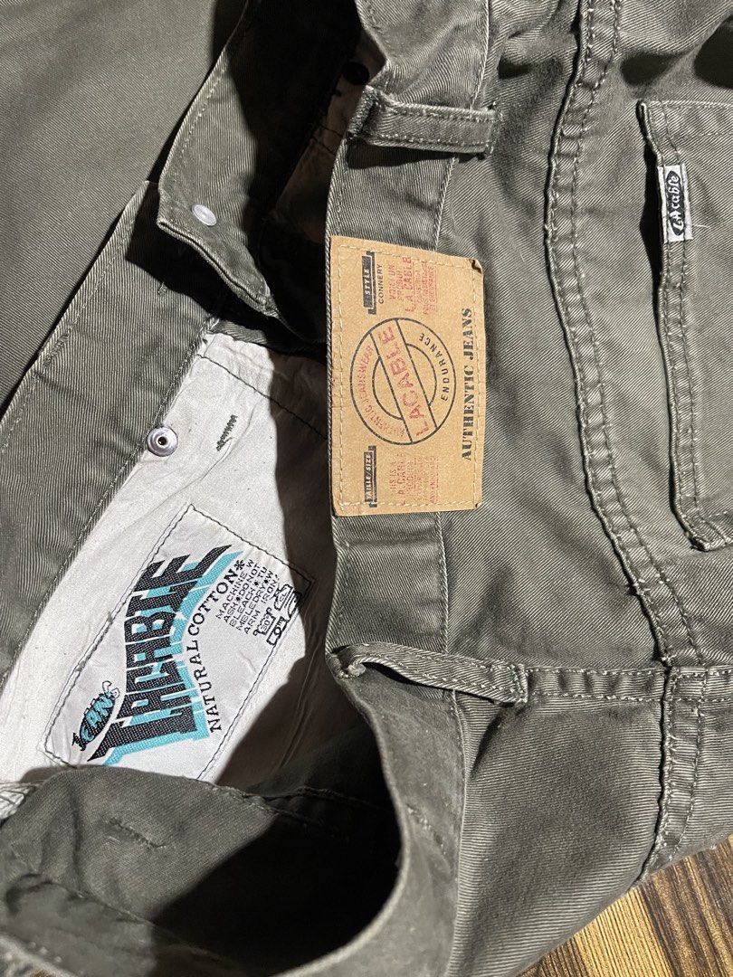 VTG LA CABLE SEMI BOOTCUT FLARED PANTS (Category: Jeans) located in Solano. Submitted by saint1drop_clxn (Listing ID 1452683096, Image 3). Description: .