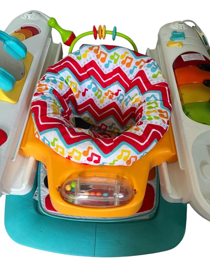 Baby Walker Activity Center - Preloved (Category: Infant Playtime) located in Manila. Submitted by sulitfinds_17 (Listing ID 1452673416, Image 2). Description: Fisher-Price 4-in-1 Step 'n Play Piano Activity Center (Preloved) Condition: Preloved and in good condition Not working sounds and lights Normal signs of use One small accessory/part is missing (please refer to the photos) All other features as intended A fun and practical activity center 