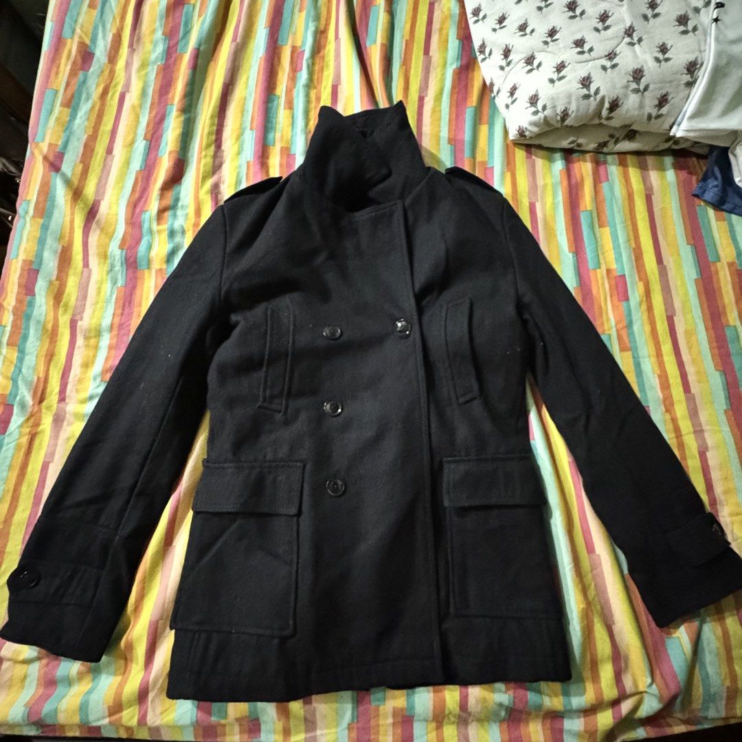 Zara winter top (Category: Coats, Jackets and Outerwear) located in Makati City. Submitted by jinger_21 (Listing ID 1452608351, Image 3). Description: Color black Size medium For men Winter top Payment first before ship out Price: Php 3,000 plus shipping fee Payment method: Gcash May GoTyme.
