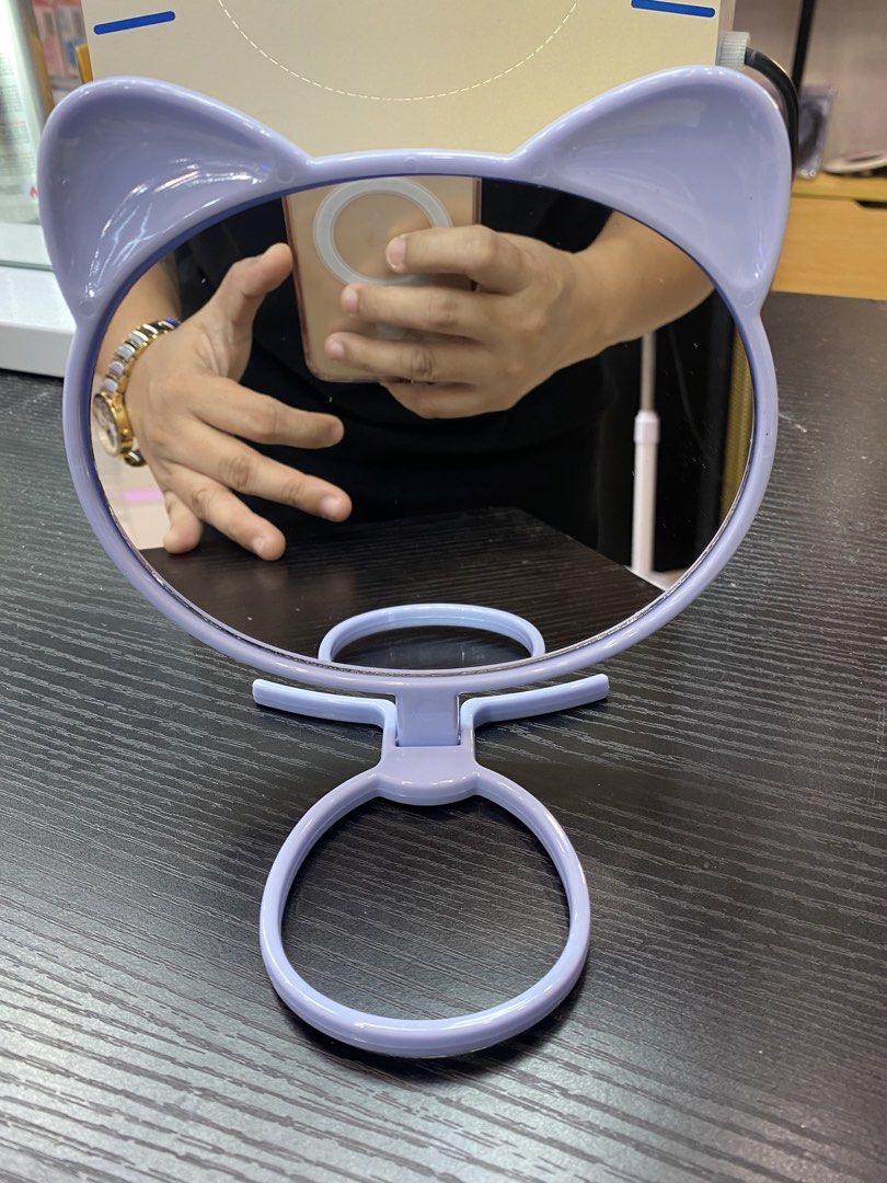 14213002 Blue Kitty Mirror.. (Category: Mirrors) located in Paranaque City. Submitted by gladkingphilippines (Listing ID 1447307210, Image 2). Description: .
