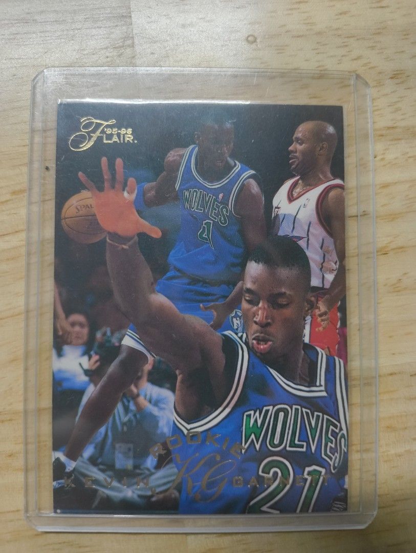 1995-96 Flair Kevin Garnett RC (Category: Raw Singles) located in Pasig City. Submitted by x119362 (Listing ID 1447398653, Image 1). Description: - 1995-96 Flair Kevin Garnett RC - Kevin Garnett's Rookie Card - Card Number: 206 .