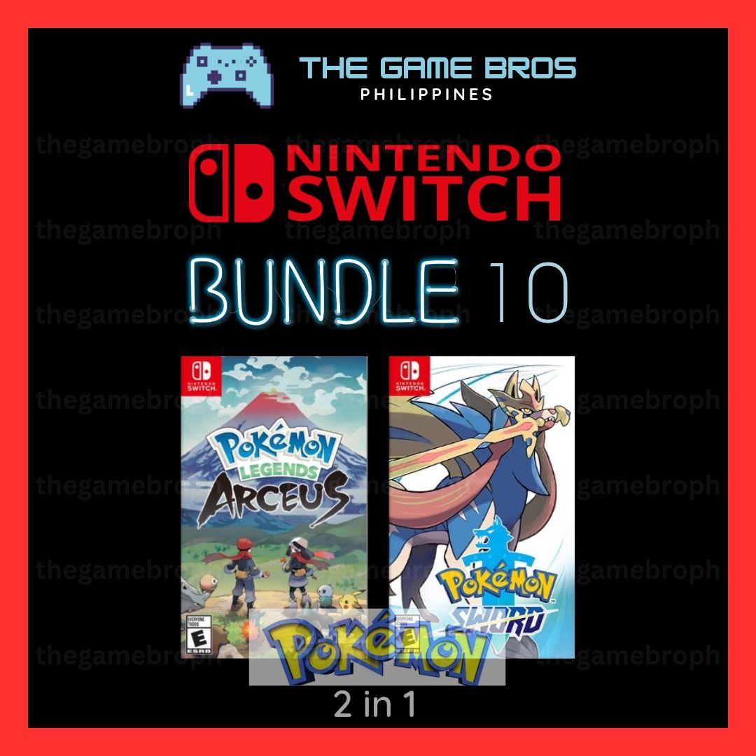 2in1: Pokemon Legend: Arceus + Pokemon Sword (Category: Nintendo) located in Manila. Submitted by thegamebroph (Listing ID 1447443138, Image 1). Description: 🔥 FEATURES 🔥 ✅ 100% SAFE and LEGAL games bought from Nintendo eShop ✅ ✅ 100% STABLE and RELIABLE !!! ✅ ✅ Not require to MODIFY your console ✅ ✅ Warranty provided✅ ✅ Instant Delivery*✅ ✅ Simple & Details Installation Guide Provided✅ ✅ 99% of all games available on Nintendo eShop✅ https://ww