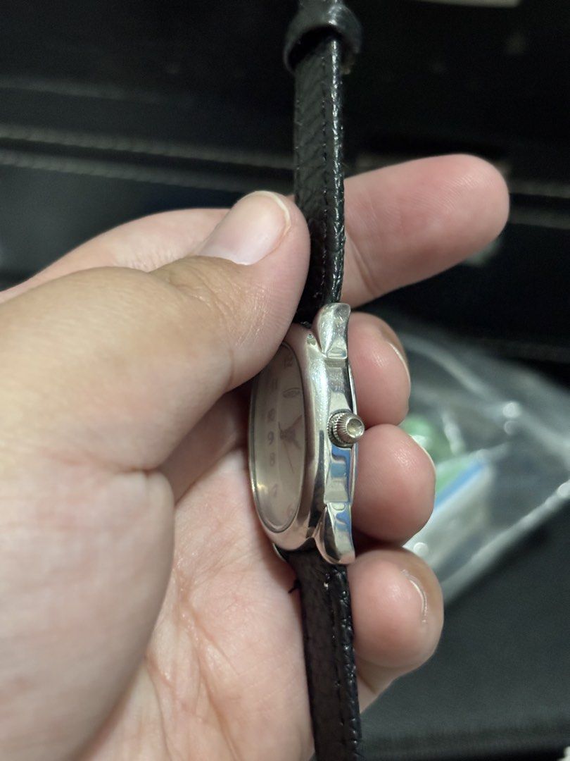 Aureole Swiss Baignoire Watch (Category: Women's Watches) located in Rizal. Submitted by timelesswatchbycla (Listing ID 1447369917, Image 3). Description: 20x32mm Sign of use Replace strap As is.