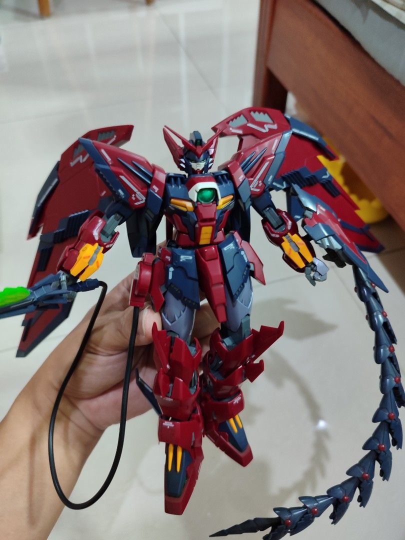 Bandai MG 1/100 Gundam Epyon (Category: Toys & Games) located in Kuala Lumpur. Submitted by mysticbird.b3df08 (Listing ID 1447295534, Image 2). Description: - Assembled kit with panel lining and apply dry decal - Complete with accessories and manual book (no box) **Free Postage to semenanjung** - COD at Seri Sungai Long (night time) Interesting can PM for more info. Tq.