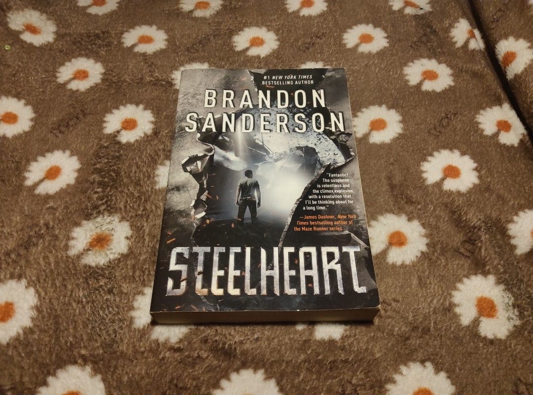 Brandon Sanderson - Steelheart (Category: Storybooks) located in Pasig City. Submitted by thewanderingspine (Listing ID 1447421867, Image 1). Description: 📢 Direct Message if interested We are offering items available for purchase, with the total cost inclusive of the item price plus shipping fee. To ensure convenience and reliability, we have arranged trusted delivery and payment options for you: 🚚 Mode of Delivery: We ship through J&T Express