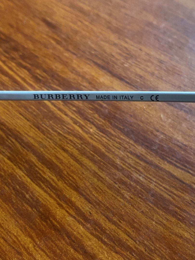 Burberry Sport Aviator Sunglasses (Category: Sunglasses & Eyewear) located in Manila. Submitted by spendinghabits (Listing ID 1447330402, Image 2). Description: Shipping fee will be shouldered by buyer. J&T/Grab/Lalamove/LBC MOP:GCash/Maya/BPI/BDO/GoTyme/Maribank - Burberry Sport aviator sunglasses - Made in Italy - White frame with red accents - Tinted lenses - Minor smudges on lenses - Ideal for sunny weather.