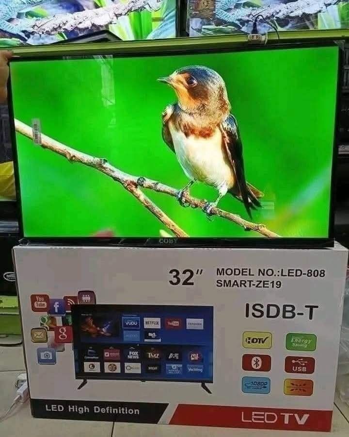 COBY 32 inches Smart TV (Category: TV) located in Manila. Submitted by nixx1103 (Listing ID 1447352277, Image 2). Description: COBY 32 INCHES SMART TV 👉🏻 ANDROID 14 👉🏻 APP STORE ✔️ 👉🏻 NET FLIX ✔️ 👉🏻 YOU TUBE ✔️ 👉🏻 BLUETOOTH ✔️ Delivery is from Manila. Shipping fee will be shouldered by the buyer .