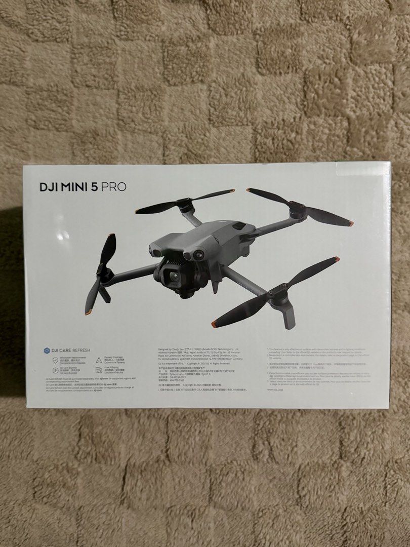 DJI Mini 5 Pro Fly More Combo Plus (DJI RC 2) (Category: Drones) located in Manila. Submitted by isa_bee (Listing ID 1447325606, Image 2). Description: Selling my brand new sealed DJI Mini 5 Pro Fly More Combo Plus 🚁 Still unopened and in original packaging. Bought as an extra set but decided not to use it. With RC 2 = 43k With no RC 2 = 54k 🎁 FREE DJI RC 2 Tempered Glass Included ✨ Package Includes: ✅ DJI Mini 5 Pro Drone ✅ DJI RC 2 Smart Cont