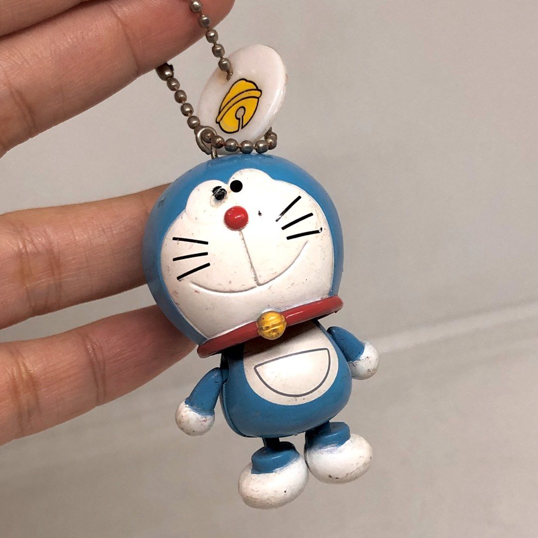 DORAEMON KEYCHAIN (Category: Character Goods) located in Quezon City. Submitted by kitsune.treasures (Listing ID 1447398884, Image 1). Description: *First to pay policy! *1 day reservation only. Failure to pay on time, auto cancel. 📍Quezon City * MOD: J&T | Lalamove * MOP: GCASH | BPI 📦ON HAND AND READY TO SHIP CONDITION: WHAT YOU SEE IS WHAT YOU GET. Dimensions: Kindly check the photos for the actual measurements. Please check all the photos f