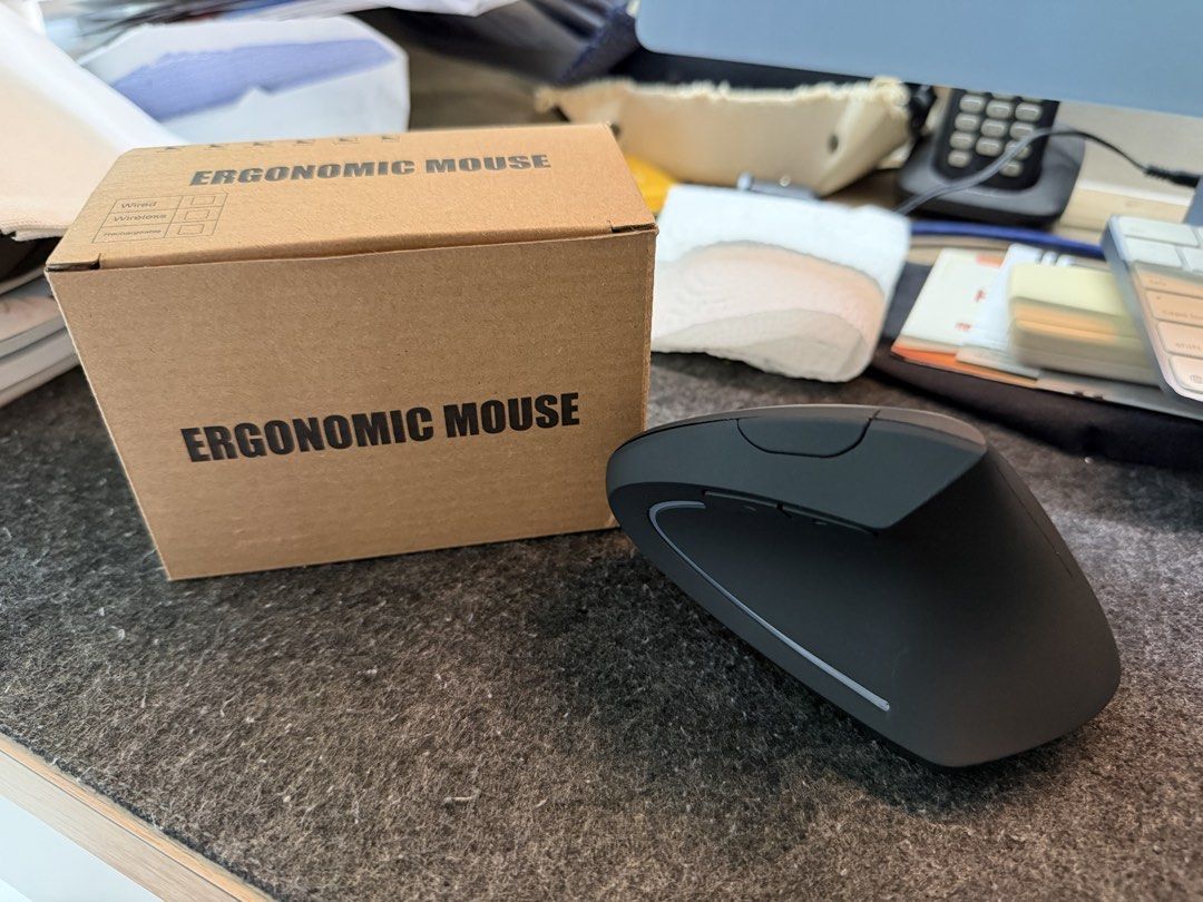 Ergonomic Vertical Mouse with Box499062562945116161