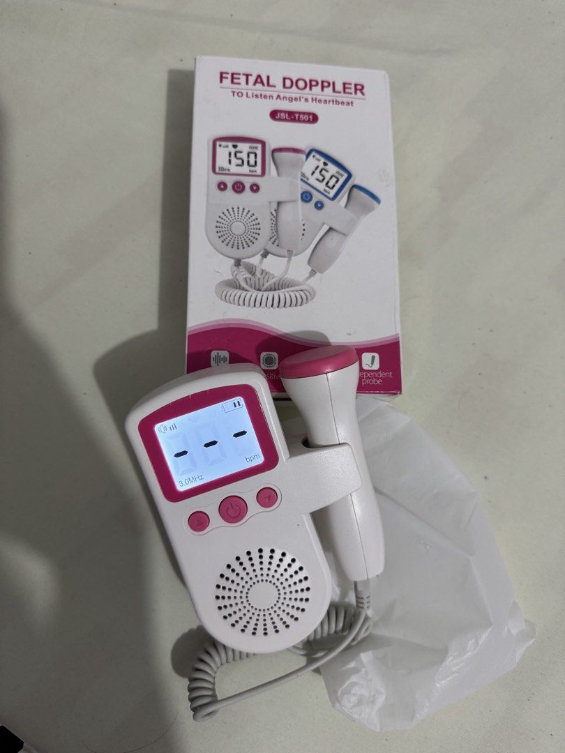 Fetal Doppler (Category: Maternity Care) located in Baguio. Submitted by loveangeline.29 (Listing ID 1447385611, Image 1). Description: Brand new Working with battery Extra piece .