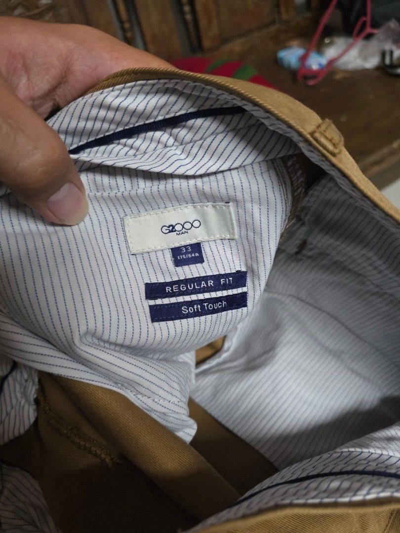 G2000 Pants (Category: Trousers) located in Manila. Submitted by jaredmendoza5583 (Listing ID 1447293855, Image 2). Description: G2000 Pants for Sale, nego. Bought brand new. May onting repair lang but all goods na. 32-33W. Shipments and Meetups are Bulacan is possible Rfs: not using it anymore.