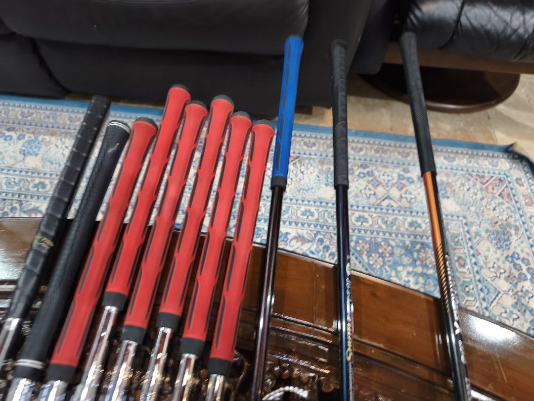 Golf Set (Category: Other Sports Equipment and Supplies) located in Paranaque City. Submitted by manilagolfmarket (Listing ID 1447428499, Image 3). Description: For Sale Golf Set °Miura MG Special Edition CB 2000 NS Pro S flex steel shaft irons °Maruman Woods °Maruman 10.5° Driver °Titleist Bag inlcuded for only 19.8k pick up Bf Paranaque free shipping within MM..