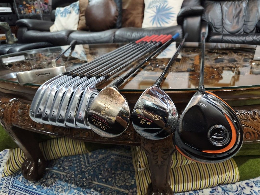 Golf Set (Category: Other Sports Equipment and Supplies) located in Paranaque City. Submitted by manilagolfmarket (Listing ID 1447428499, Image 1). Description: For Sale Golf Set °Miura MG Special Edition CB 2000 NS Pro S flex steel shaft irons °Maruman Woods °Maruman 10.5° Driver °Titleist Bag inlcuded for only 19.8k pick up Bf Paranaque free shipping within MM..