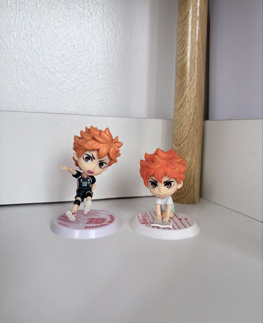 Haikyuu hinata shoyo mini figures set (Category: Figurines & Statues) located in Valenzuela. Submitted by lulubellex (Listing ID 1447402284, Image 1). Description: haikyuu hinata shoyo mini figures set - 550 PAYO - Gcash | Maribank MOD - JNT | SDD from rizal.