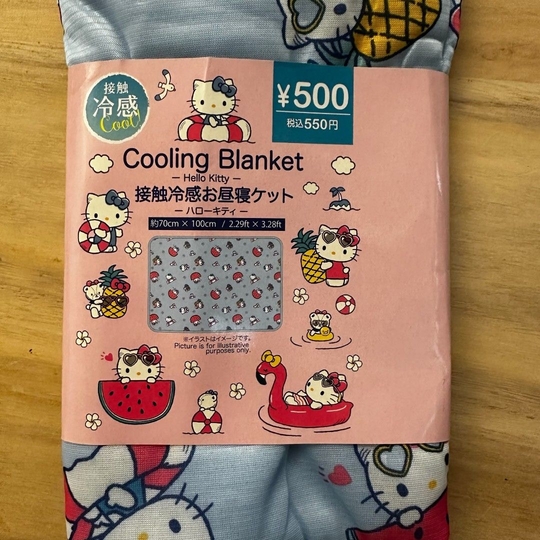 Hello Kitty cooling blanket （分類：嬰兒及小童流行時尚）位於 Hong Kong。 由 maritimeocean 提交（商品編號 1447380610，圖片 2）。簡介： 。