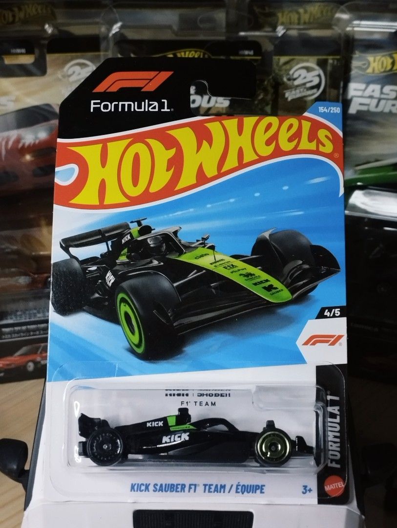 Hot Wheels Kick Sauber F1 Team Formula 1 // 350php (Category: Vehicle & Diecast Models) located in Quezon City. Submitted by edrielgp (Listing ID 1447458425, Image 1). Description: Hot Wheels Kick Sauber F1 Team Formula 1 // 350php Please CHECK my other Hot Wheels and other items listed for sale in my profile. Bawal sa maselan Lowballer ignored (Limited replies lang, bawas waste of time na rin for both parties). Firm srp to below srp and 150 belo