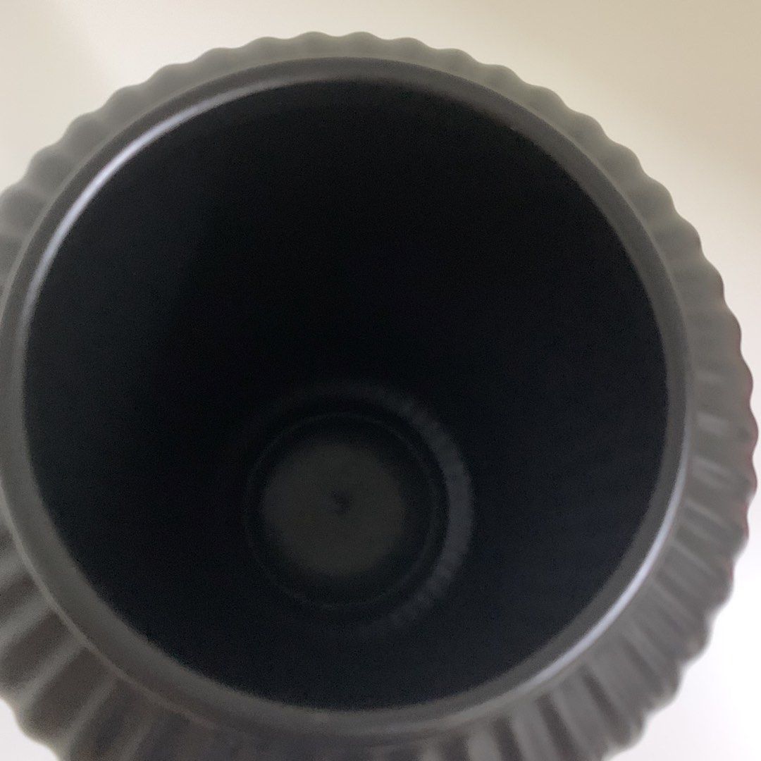 Ikea stilren 22cm black vase esthetic pasu bunga hitam home deco (Category: Vases & Decorative Bowls) located in Semenyih. Submitted by ck711 (Listing ID 1447321831, Image 3). Description: For pickup only Size 22cm height .