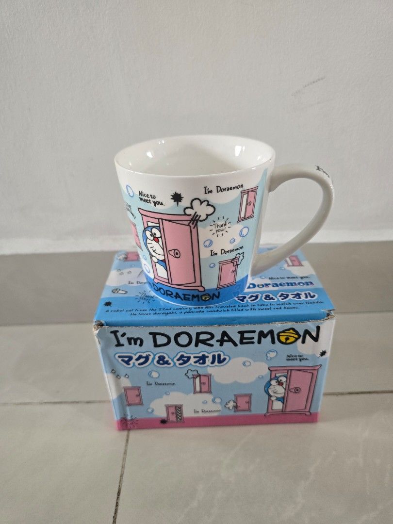 I'm Doraemon Mug & Towel Set499137097835499520