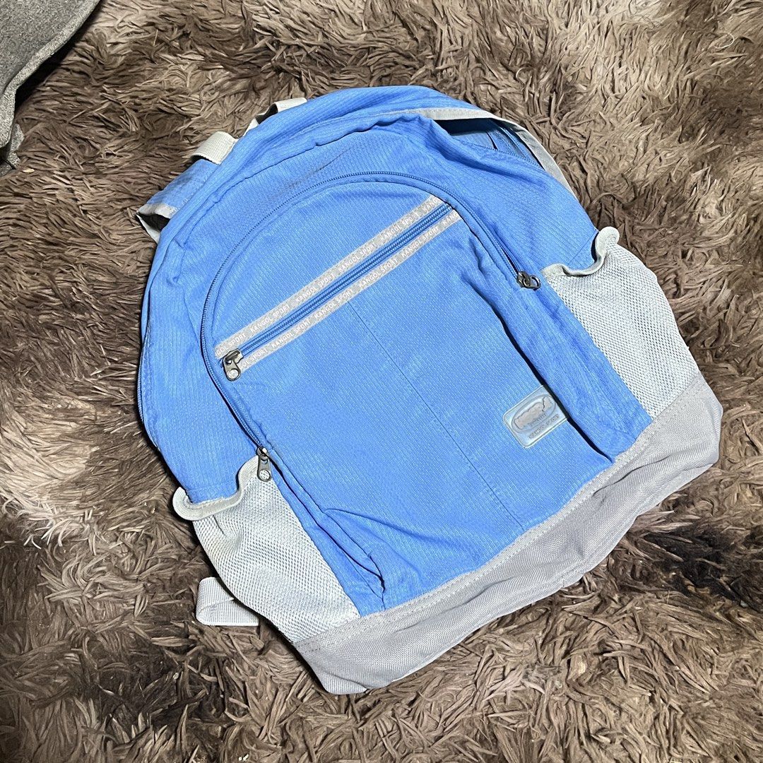 Kangol Sport Backpack (Category: Backpacks) located in Cavite. Submitted by micole. (Listing ID 1447462500, Image 1). Description: Bought this in Japan - 8/10 physical condition - can be used for hiking - pwede rin for kids - may stains sa loob (wash na lang para matanggal ibang stains) RFS: Decluttering .