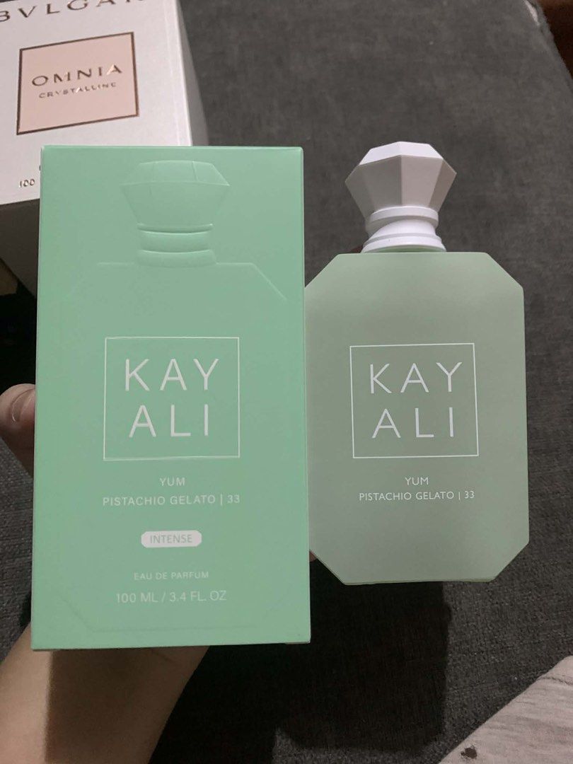 kay ali pistascio prelove (Category: Fragrance & Deodorants) located in Quezon City. Submitted by declatteringmanila_1985 (Listing ID 1447405362, Image 1). Description: 100ml actual sure buyer only .