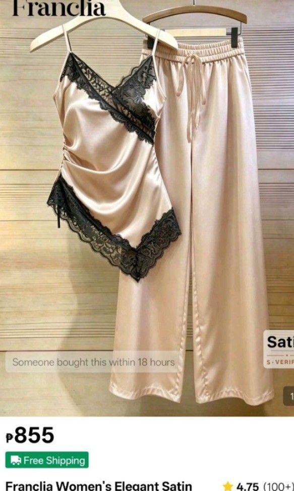 Shein Lace Coords (Category: Sets or Coordinates) located in Mandaluyong City. Submitted by zinskye (Listing ID 1447410156, Image 1). Description: Brandnew Onhand! Size medium on tag.