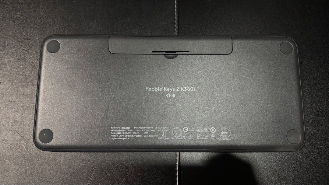 Logitech Pebble Keys 2 K380s Bluetooth Keyboard (Category: Computer Keyboard) located in Pasay City. Submitted by nagato_ (Listing ID 1447386364, Image 2). Description: - Logitech Pebble Keys 2 K380s Keyboard - Connects via Bluetooth - Compact and portable design, perfect for on-the-go - Works seamlessly with multiple devices - Easy and quick pairing process - Reason for selling: Upgraded to a new keyboard.