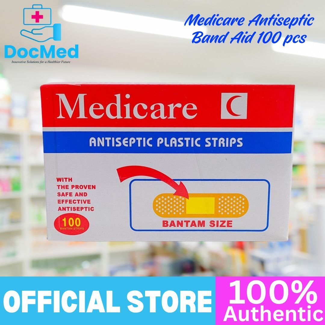MEDICARE BANDAID 100 PCS PER BOX (Category: Medical Supplies & Tools) located in Quezon City. Submitted by marketings84097 (Listing ID 1447335801, Image 2). Description: .