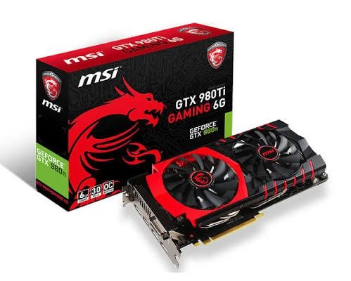 MSI GTX 980Ti GAMING 6G Graphics Card