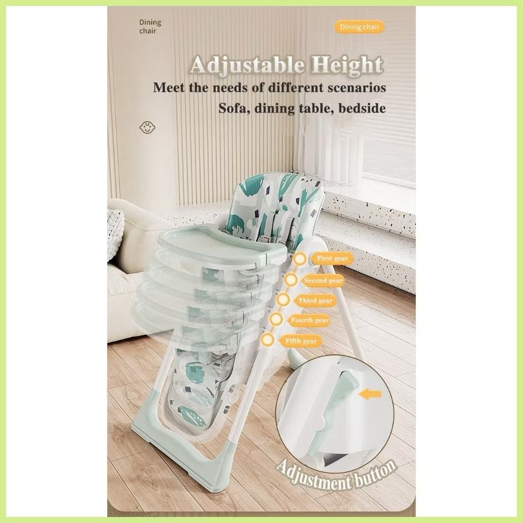Multifunction Baby High Chair (Category: Baby High Chairs) located in Cabanatuan. Submitted by eyasells (Listing ID 1447415429, Image 1). Description: Specifications •Safety First Highchair is a comfortable wooden high chair which fully adjusts to suit your baby. You can switch easily from one position to another as it accommodates your growing child up to age 10. The highchair makes meal times more fun for your baby. •Plastic Parts/Foam Insert -