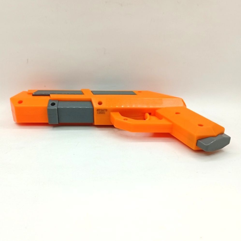 Nerf Roblox Blaster Toy Gun Orange (Category: Action & Battle Toys) located in Imus. Submitted by mostlyvintage (Listing ID 1447370921, Image 3). Description: 🎀 orange Nerf Roblox blaster toy gun 🎀 🎀 ideal for playtime or adding to a collection 🎀 🎀 works perfectly 🎀 🎀 comes with 6 foam darts 🎀 🌸 for fashion finds and other stuff, pls. visit my other store: https://carousell.app.link/wzOYM5gGTxb.