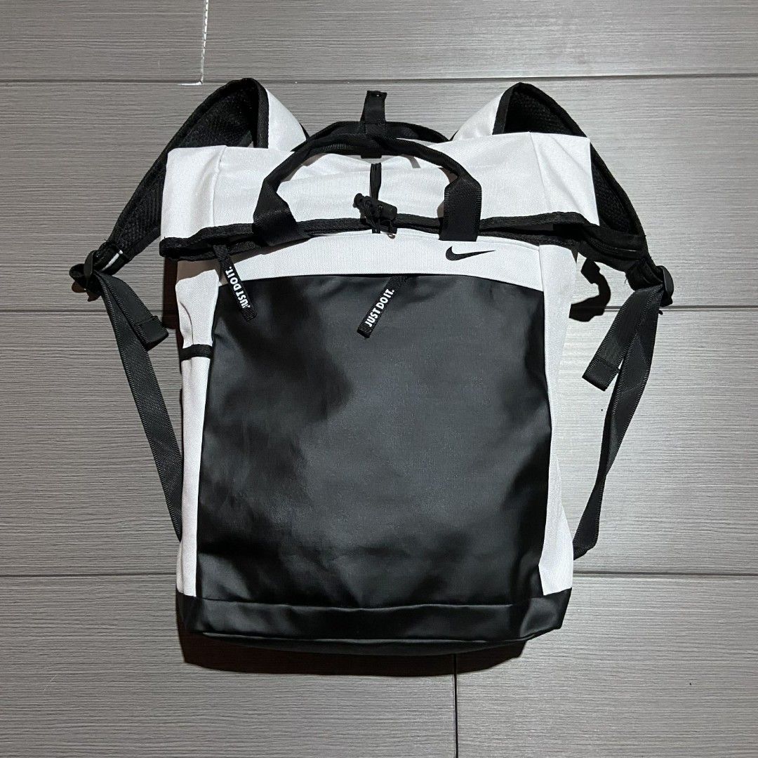Nike Radiate black and white (Category: Backpacks) located in Cavite. Submitted by spotthisthrift (Listing ID 1447438470, Image 1). Description: .